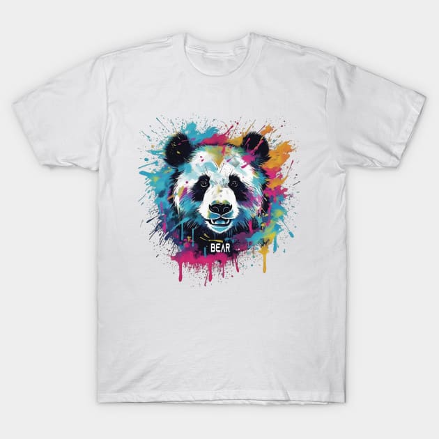 Panda bear T-Shirt by GreenMary Design